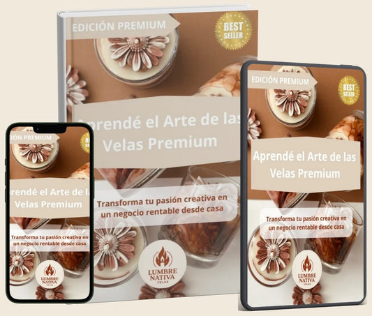 Aprendé el Arte de las Velas Premium + Pack de 12 Ebooks 🎁 ACCESO DE POR VIDA