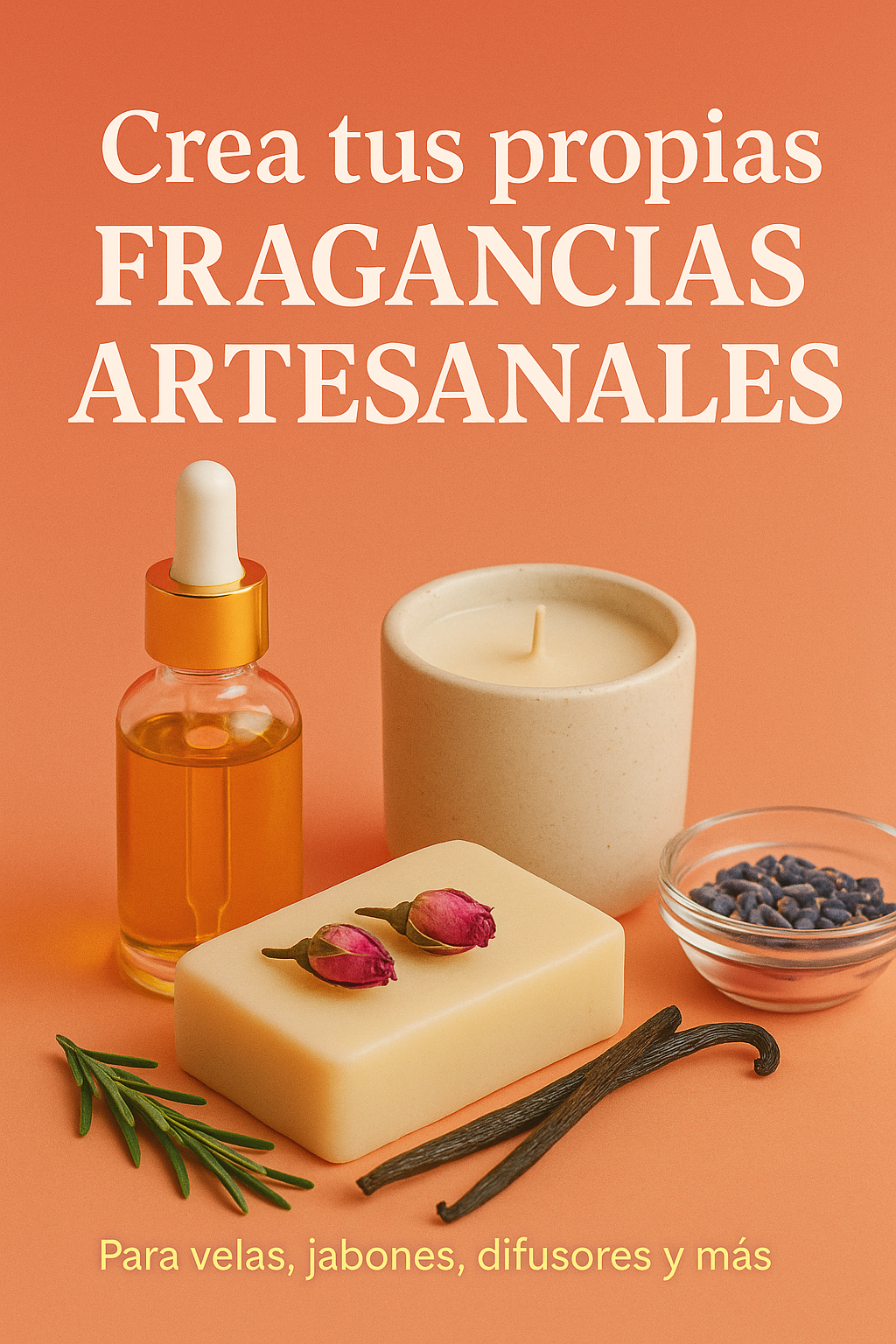 Crea tus Propias Fragancias Artesanales + 2 Bonos