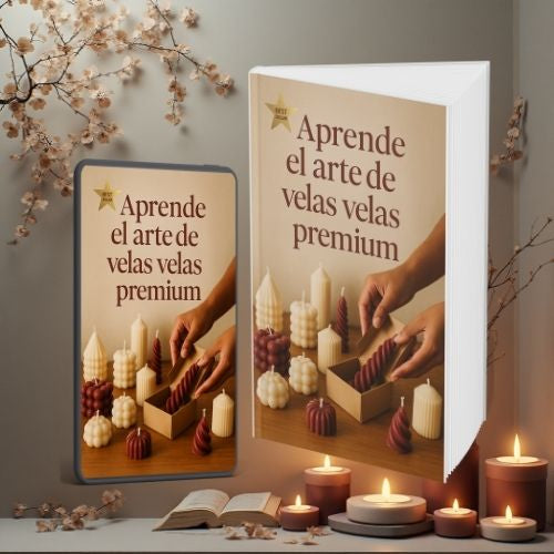 Aprendé el Arte de las Velas Premium + Pack de 6 Ebooks 🎁 ACCESO DE POR VIDA